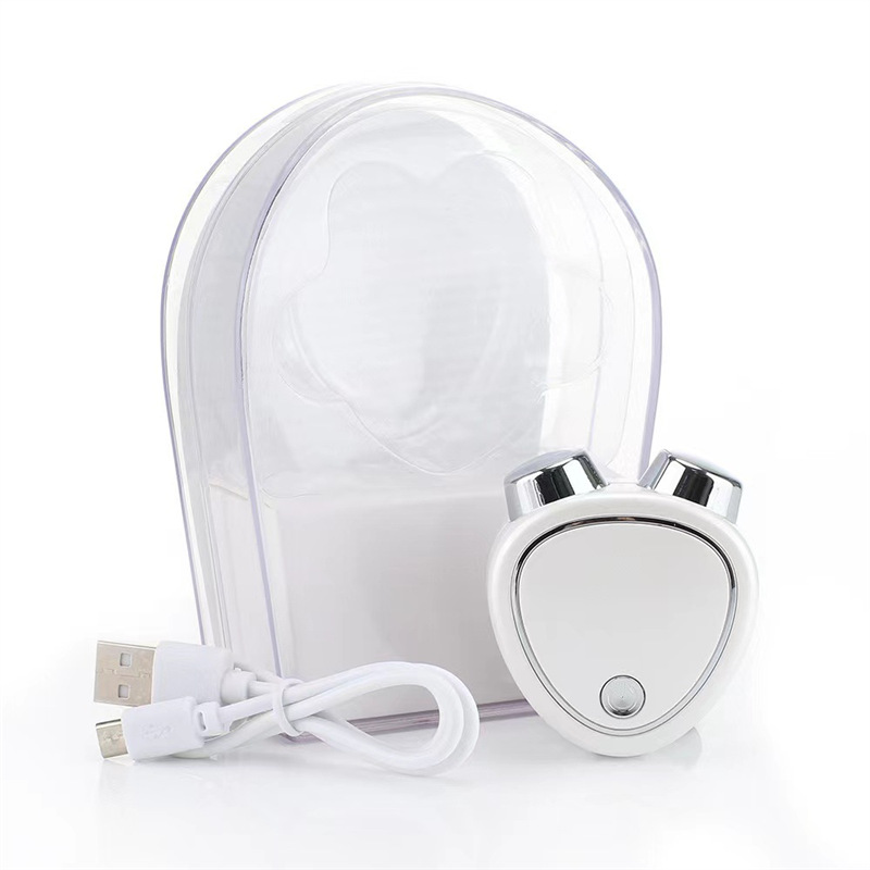 V888-ELOSUNG26881-202505151632-00 White Microcurrent Face Lifting Massager - Sonic Vibration, V-Shape Sculpting - Image 1
