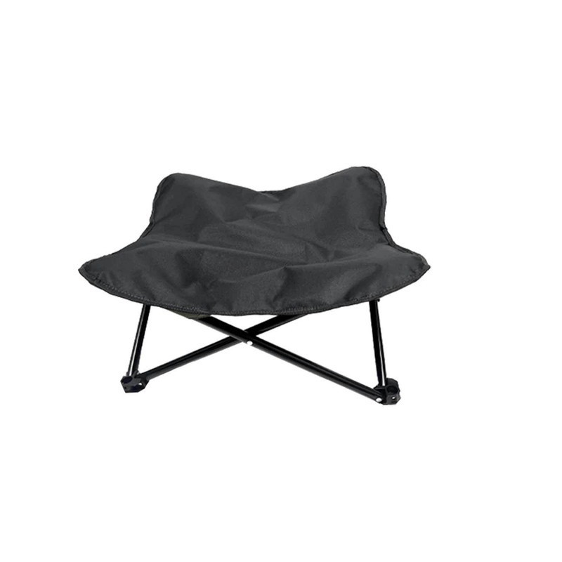 V888-ELOSUNG27553-202505131720-00 Black Elevated Comfort Pet Bed - Portable & Foldable Dog Cat Cot - Durable 600D Oxford Fabric, Washable Cover, All Seasons - Image 1