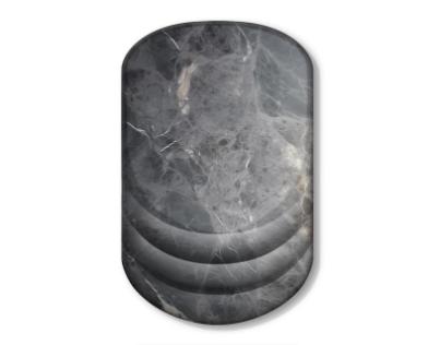 V888-ELOSUNG27764-202505191235-00 Grey Ergonomic Mouse Pad with 3D Silicone Gel Wrist Rest - Stylish Comfort & Support for Office & Home - Image 1