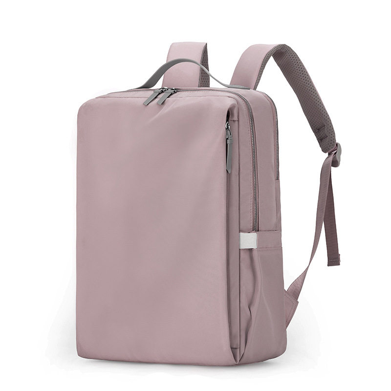V888-ELOSUNG27861-202505231331-00 Purple Slim Minimalist Laptop Backpack - Shockproof & Anti-Theft Design, Travel-Friendly with Luggage Strap, Water-Resistant - Image 1
