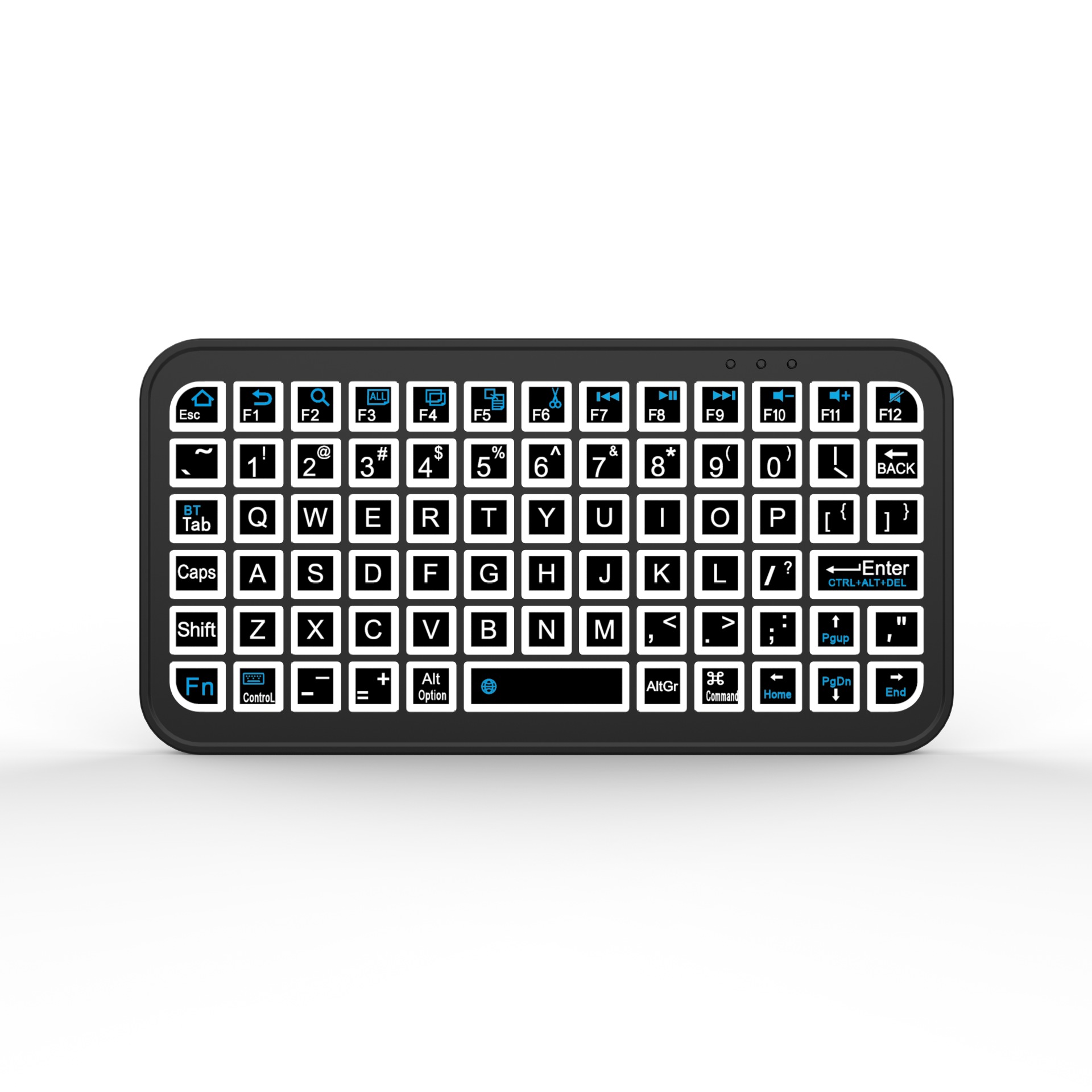 V888-ELOSUNG28335-202505081735-00 M7 Ultra-Slim Mini Bluetooth Keyboard - Tri-System Portable Wireless Typing for Phone, Tablet & PC - Image 1
