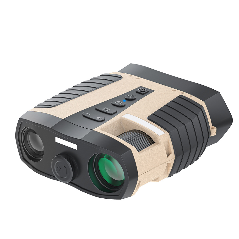 V888-ELOSUNG28348-202505081747-00 Beige HD Digital Night Vision Binoculars - High Magnification Infrared Scope with Color Night View - Image 1