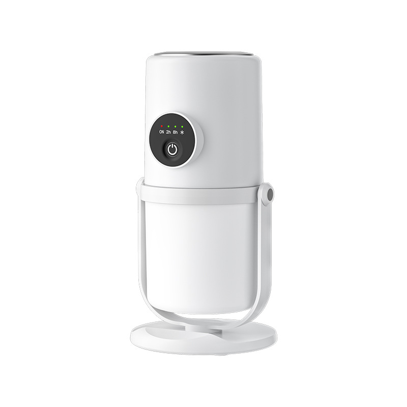 V888-ELOSUNG28458-202505131638-00 White + Base ortable Desktop Dual-Spray Humidifier with Air Purification for Office and Bedroom - Image 1