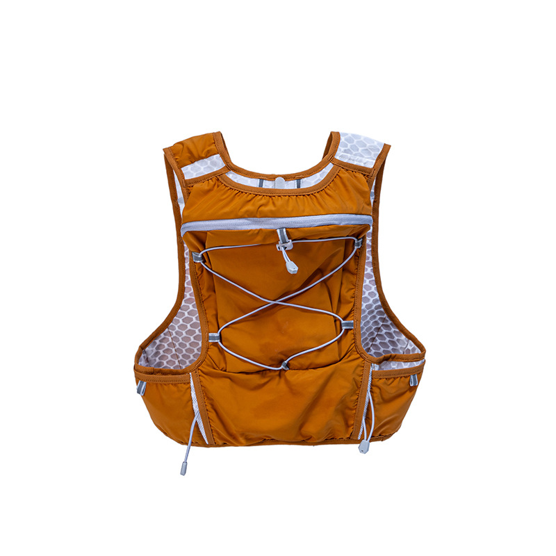 V888-ELOSUNG28627-202505151707-00 Orange Hydration Backpack for Trail Running, Marathon, and Cycling - Image 1