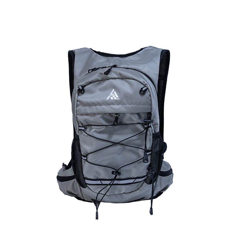 V888-ELOSUNG28636-202505191148-00 Grey Lightweight Hydration Backpack for Trail Running, Cycling, and Marathons - Image 1