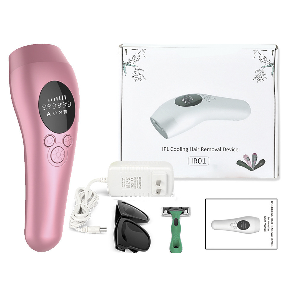 V888-ELOSUNG28674-202505191342-00 Pink Light Spot Beauty Hair Removal Device - Smooth Skin Solution - Image 1