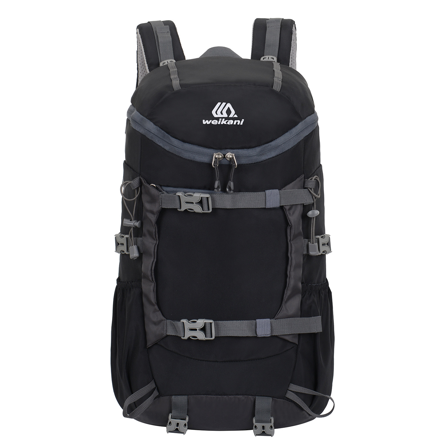V888-ELOSUNG28885-202505231212-00 Black 20L Women's Orange Mountaineering Backpack - Water-Resistant - Image 1