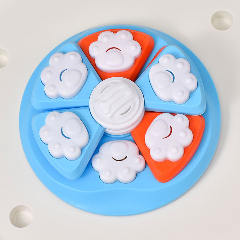 V888-ELOSUNG29211-202505231321-00 Interactive Dog Puzzle Feeder Toy - IQ Training & Slow Feeder with Anti-Skid Base(blue) - Image 1