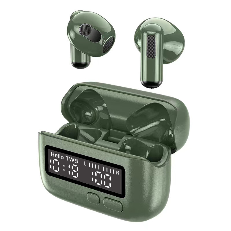 V888-ELOSUNG29281-202505261553-00 Hi-Res Audio In-Ear Monitor Earphones - Ergonomic Design, Dynamic Driver, with Mic & 3.5mm Jack(green) - Image 1