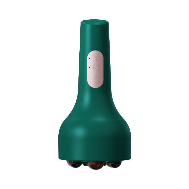 V888-ELOSUNG29359-202505301135-00 Rechargeable Smokeless Moxibustion & Massage Device with Hot Compress & Red Light Therapy(green) - Image 1
