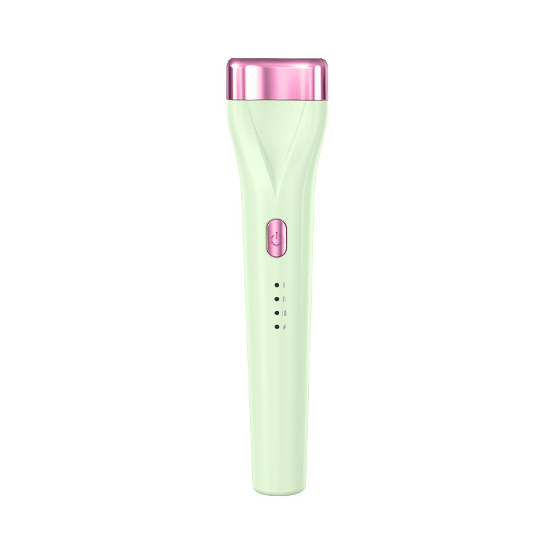 V888-ELOSUNG29379-202505301141-00 Rechargeable Heated Eyelash Curler - 3 Temperature Settings, 30s Rapid Heating & Anti-Scald Design(Green) - Image 1