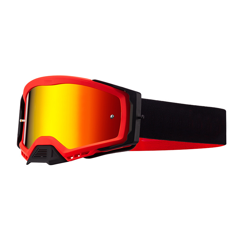 V888-ELOSUNG29600-202506061825-00 Panoramic Outdoor Sports Goggles - UV Protection, Windproof, Anti-Fog & Impact Resistant(Black-red frame + red film) - Image 1