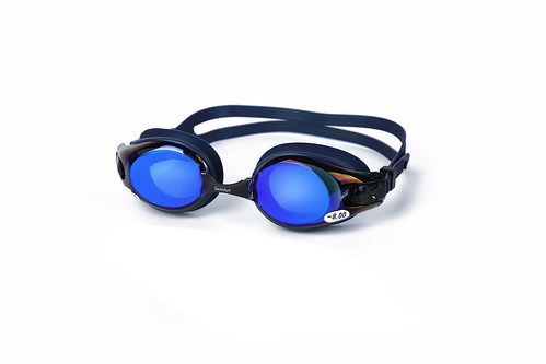 V902-N2B-300-203180-00 Mirrored prescription swimming goggles -3.0 - Image 1