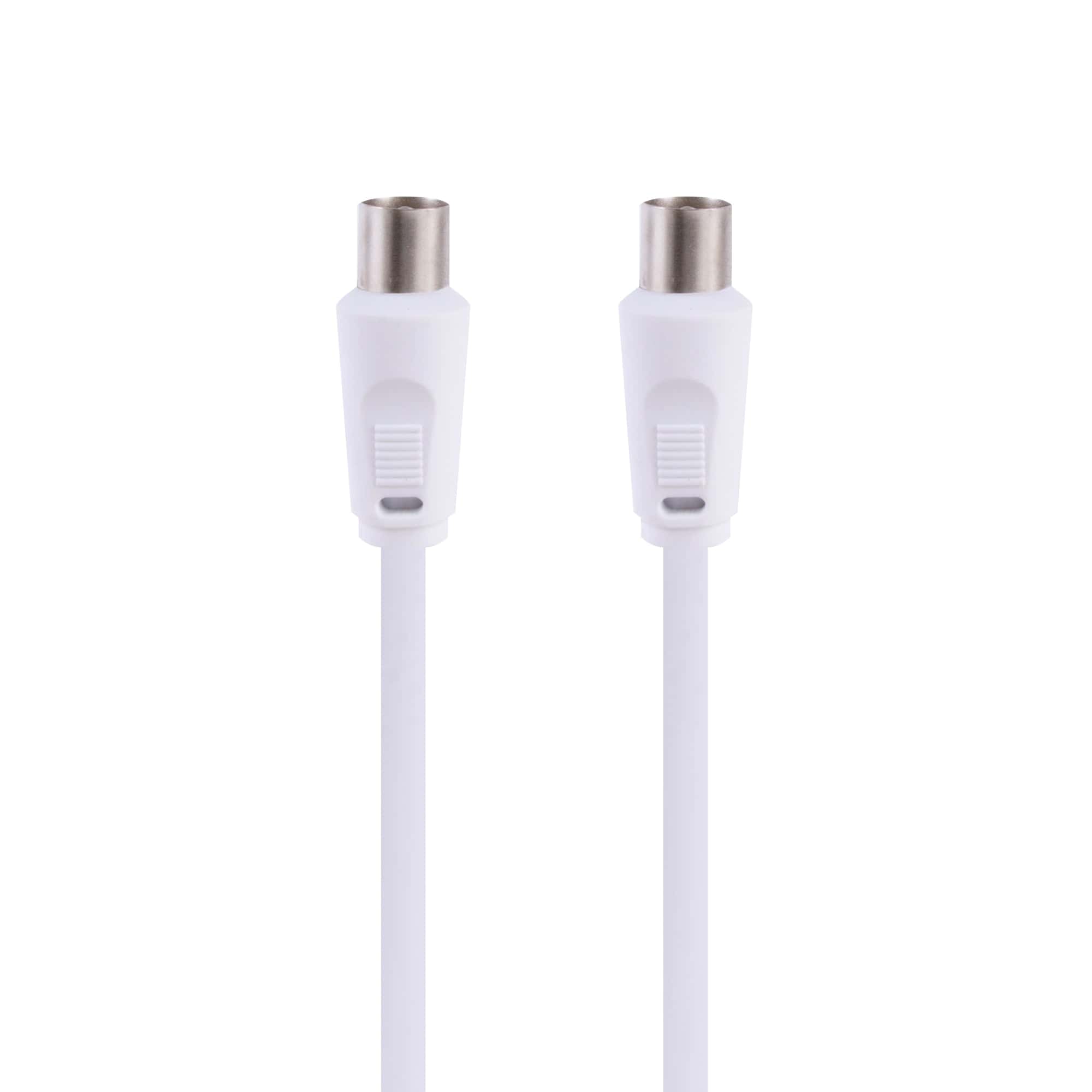 V915-EL0049-203436-00 PLUGD 3 Meter PAL to PAL TV Antenna Cable with Female Adaptor - Image 1
