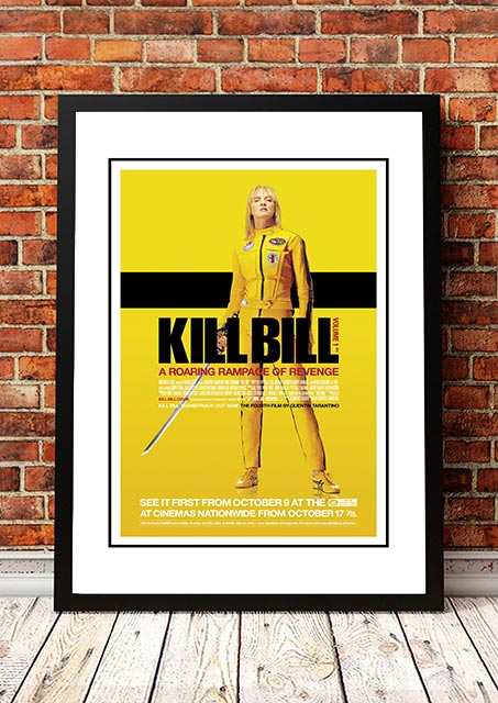 V967-CMP31-A3-202504140932-00 Kill Bill' Cult Movie Poster! - Framed A3 - Image 1
