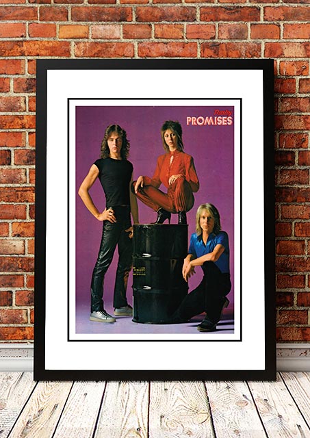 V967-SS0463-A2-202504150930-00 Promises ‘Rocky Magazine’ Cover Poster 1978 - Framed A2 - Image 1