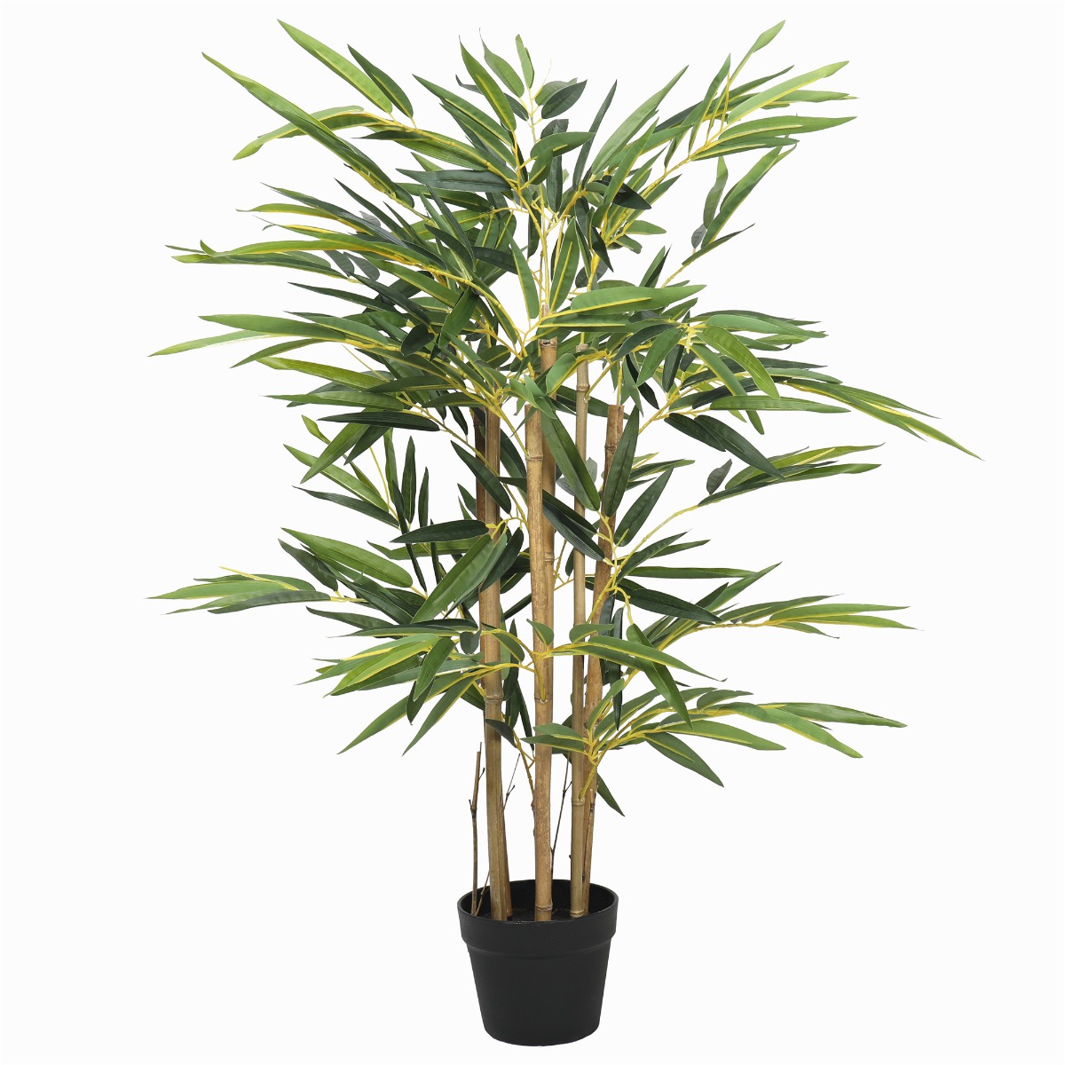 fc2a6528 Twiggy Japanese Natural Bamboo Trunk (Real Touch Leaves) 90cm - Image 1