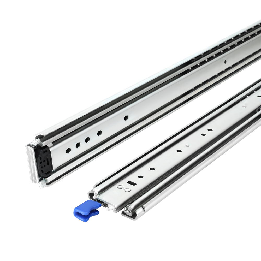 DS-76MM-1524-SI-202509291513-00 Giantz 2x Drawer Slides Full Extension Locking 227kg 1524-3048mm Length - Image 1
