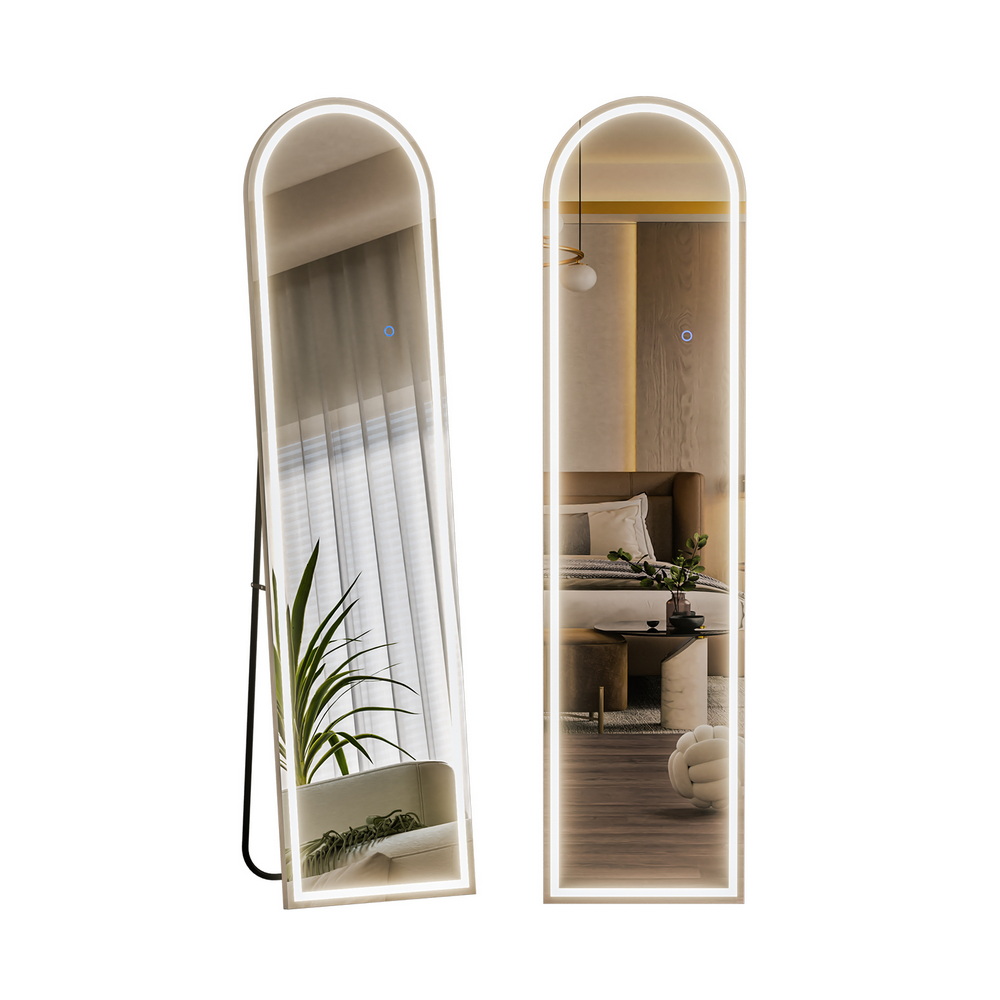 MM-E-WALL-ROU-LED-160-202509082154-00 Embellir LED Full Length Mirror Floor Dressing Mirror 160cm - Image 1