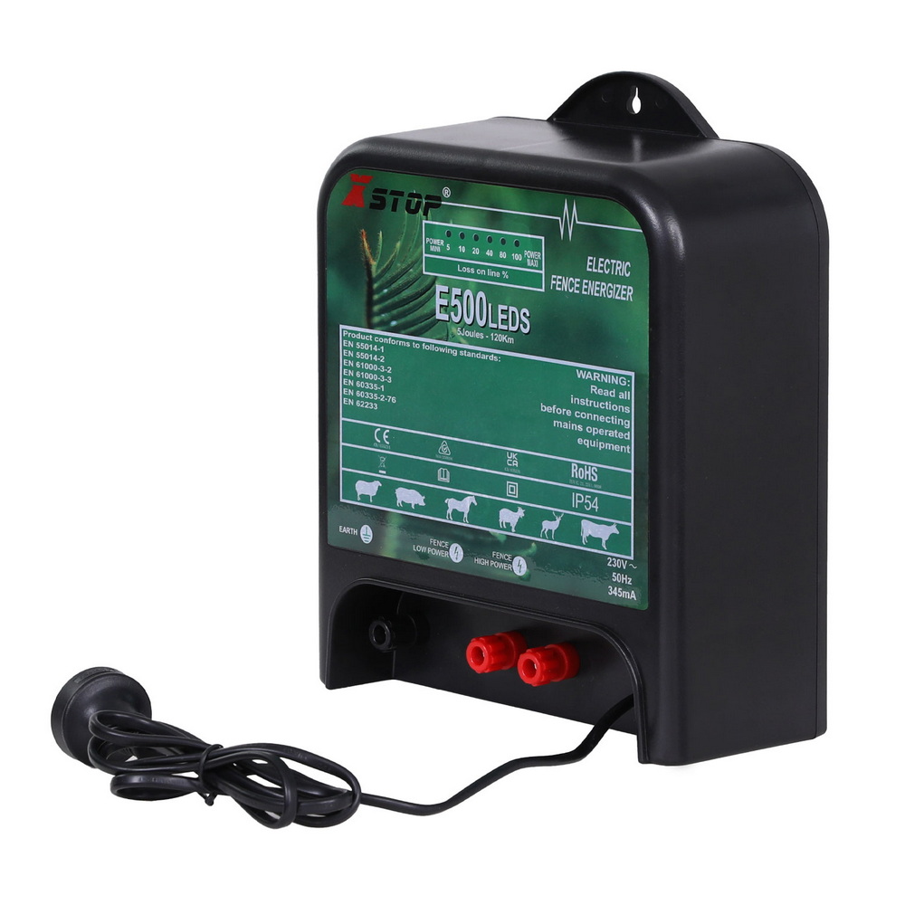 SFC-AC5J-120KM-202508051638-00 XSTOP Electric Fence Energiser 5J 220-240V 120km - Image 1