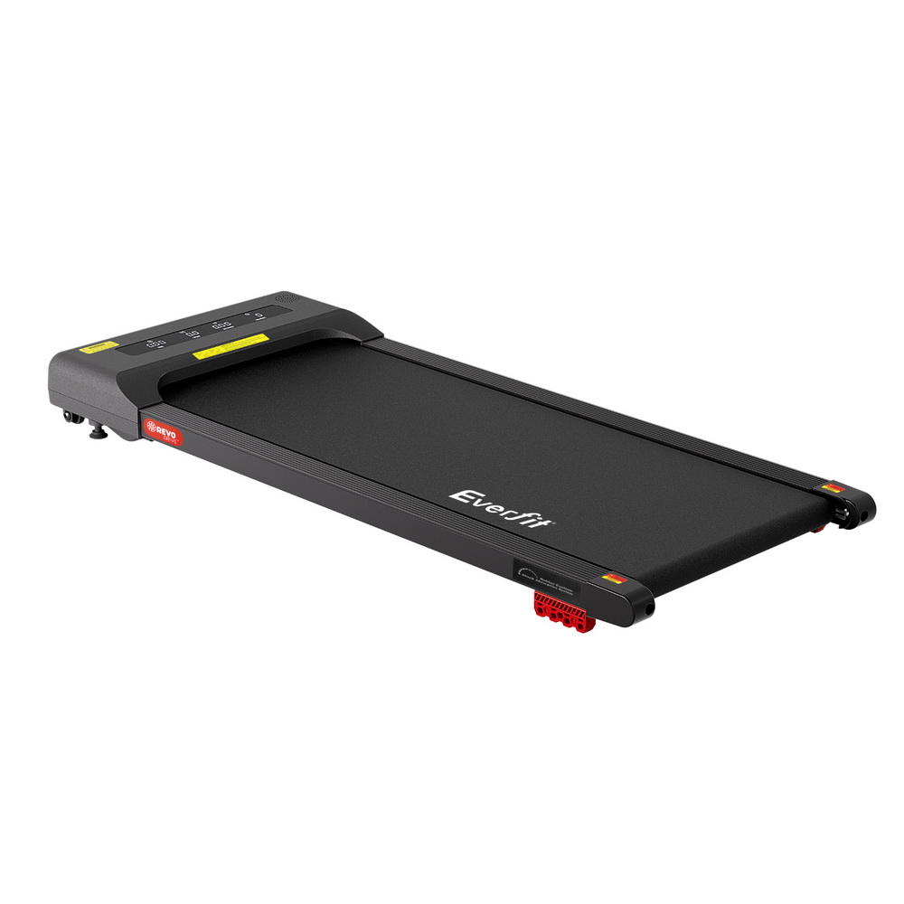 TMILL-380-INC-BK-202508061602-00 Everfit Treadmill Electric Walking Pad Incline Under Desk Home Gym 380mm Black - Image 1
