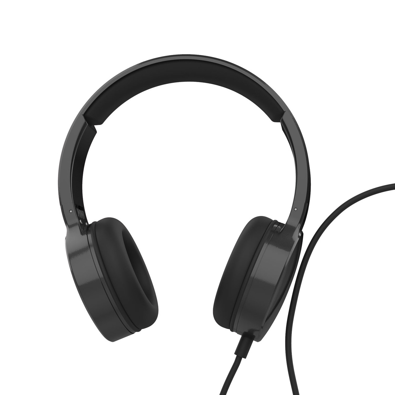 V1031-AO-HEAD22-BLK-202507221415-00 Laser Wired Headphones with 40mm Drivers Black - Image 1