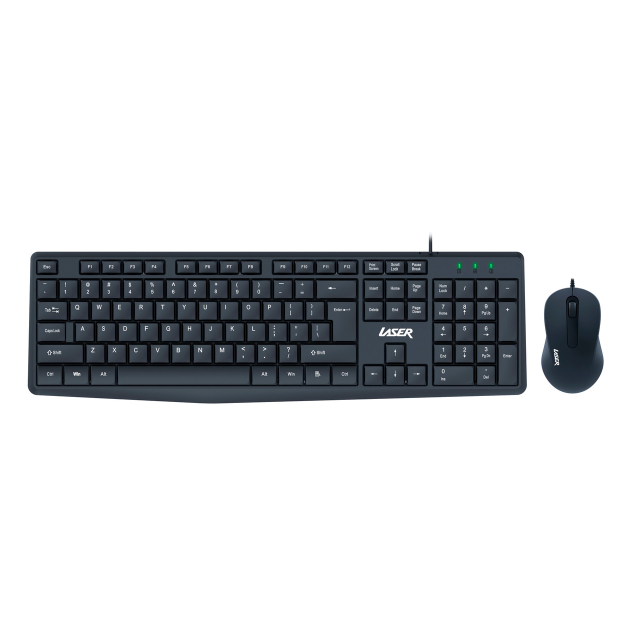 V1031-KBX-KMC25-154-202507041045-00 Laser Wired Office Keyboard Mouse Combo - Image 1