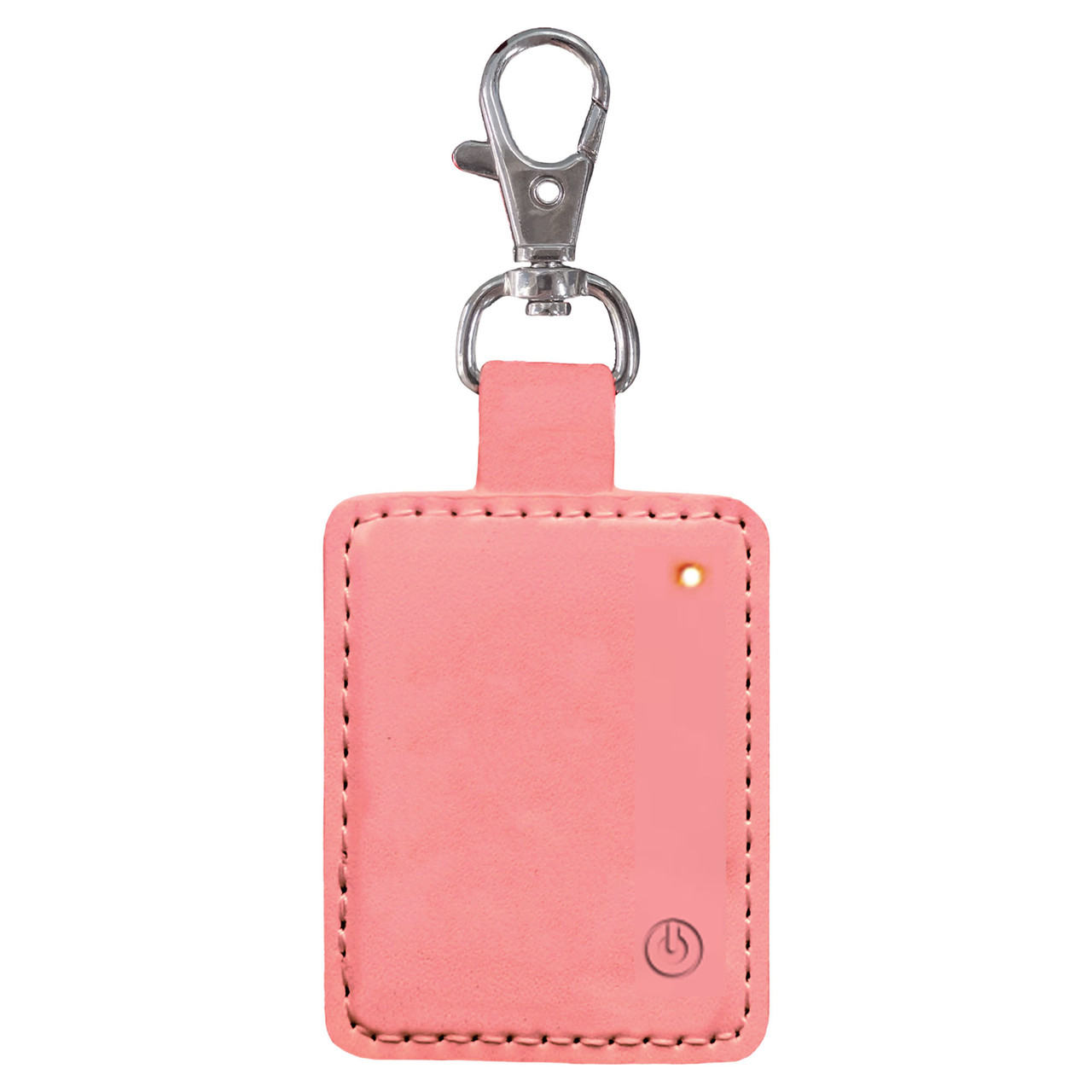V1031-TG-WCKRPK-501-202507041053-00 Laser Mini Keyring Smart Tag Coral Pink - Image 1