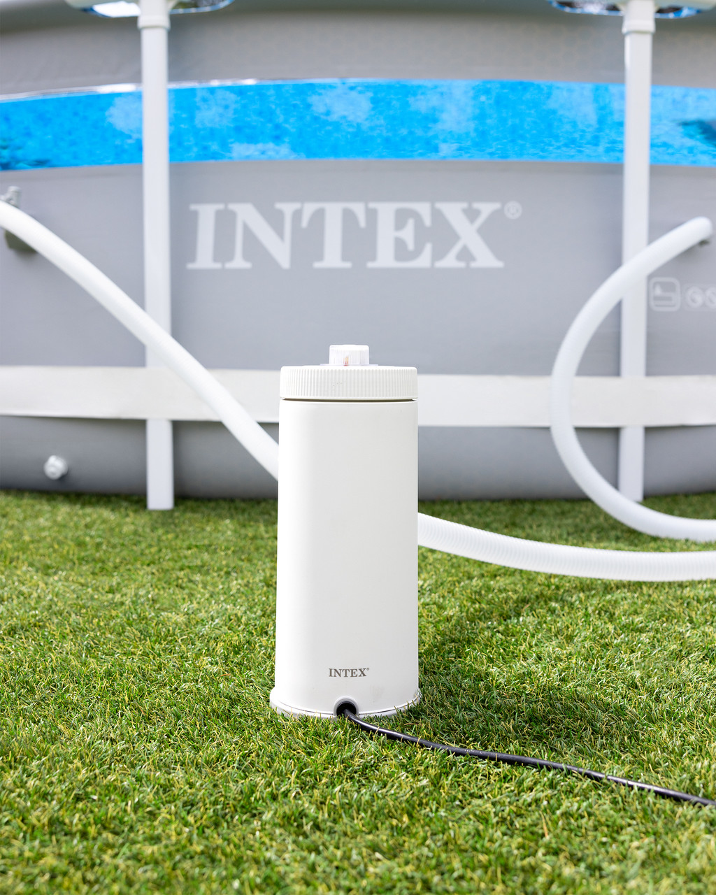 Intex C1000 Cartridge Filter Pump W/ GFCI 3785/h 26638 New Model for 2025
