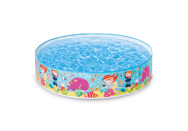 V1032-IXSNAPSET120-58477-202508200946-00 Intex Duckling Snapset Pool 120cm x 25cm 58477 - Image 1