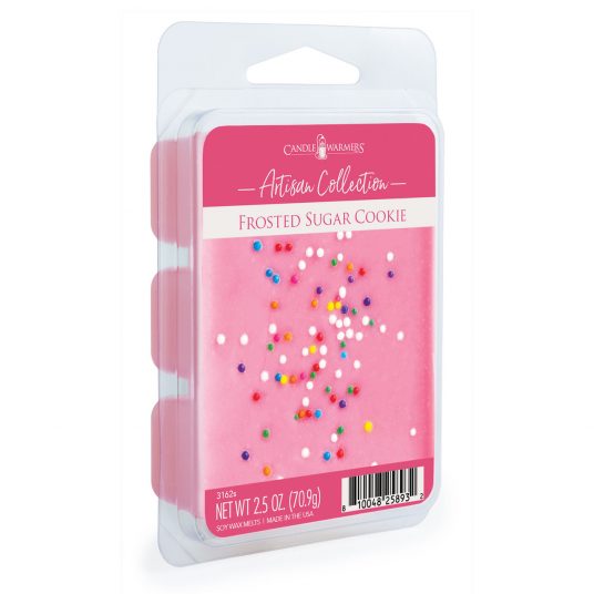 V1049-3162S-202508141845-00 Frosted Sugar Cookie 2.5 oz Artisan Wax Melt - Image 1