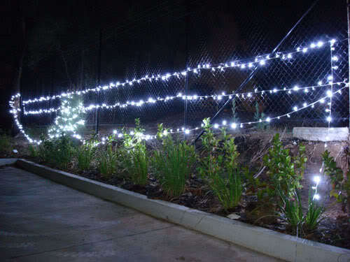 V1060-84500W-202508141925-00 Samland 55M Long 500 LED Fairy Rope Christmas Light in Ultra White - Image 1