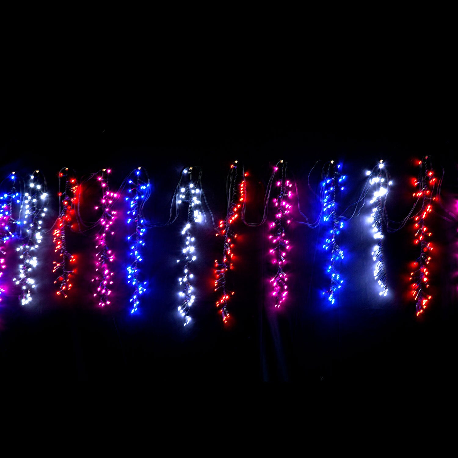 V1060-ZPD800-202508141935-00 Samland Firecracker Style Icicle Light 800 Led Multi Colour - Image 1