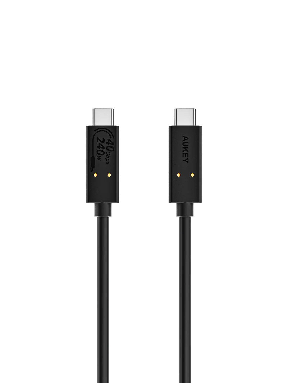 V1089-LLTSN1050205-202509030922-00 Aukey Hyper Link 240W 0.8 USB4 Gen 3 USB-C to C Cable (CB-TCC241) - Image 1