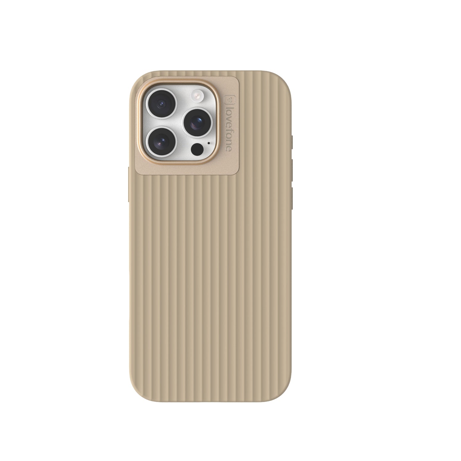 V1090-CASLOVSUITIPN16PM-LAT-202509100946-00 Lovefone Suitcase Case iPhone 16 Pro Max Latte Landing - Image 1