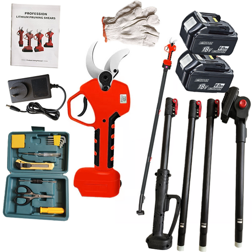V201-CUT0050RE8AUB-202509041442-00 5500W Cordless Brushless Pole Telescopic Pruning Shear Secateur Battery Makita - Image 1