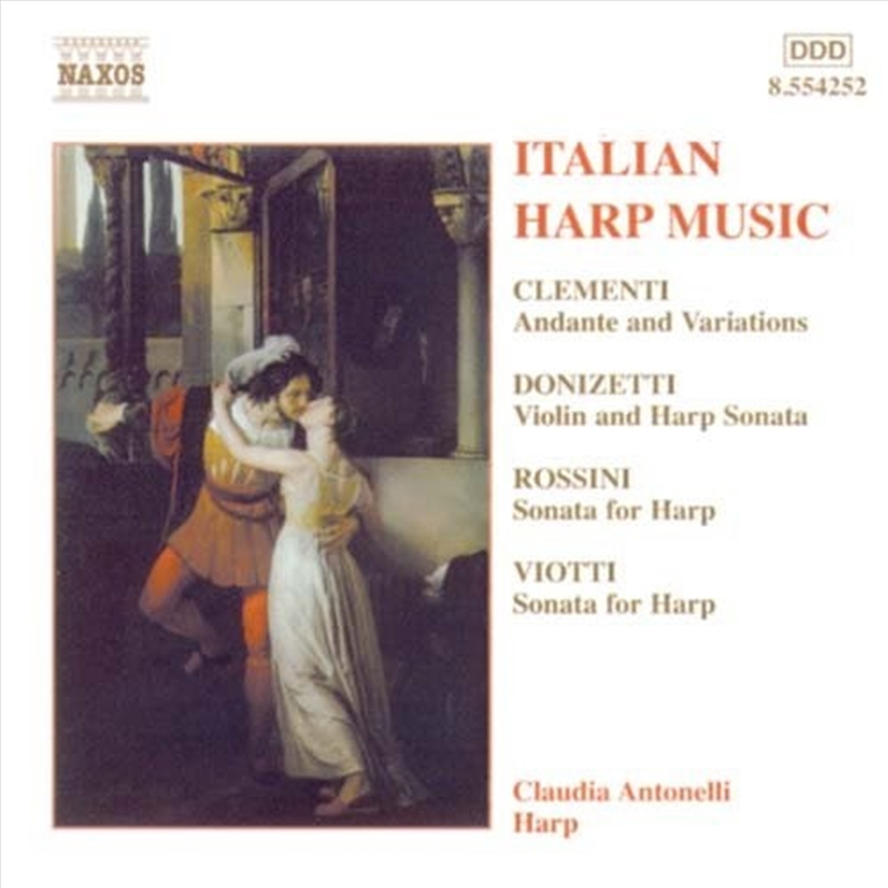 V210-1090034-202507030702-00 Italian Harp Music - Antonielli And Ambrosini Cd Album - Image 1