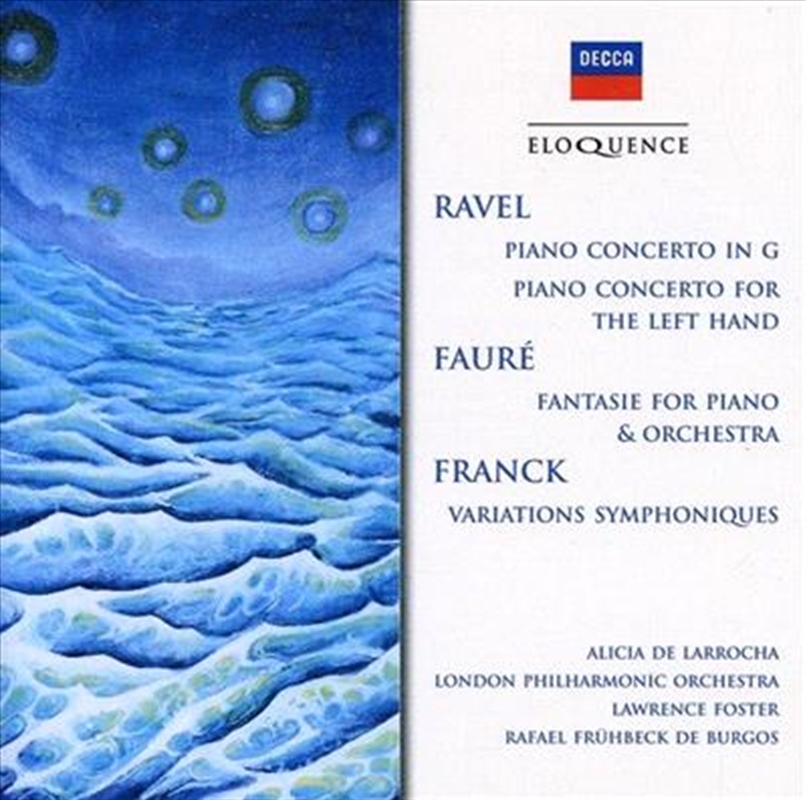 V210-1182429-202507021220-00 Ravel Piano Conc In G - De Larrocha, Alicia Cd Album - Image 1