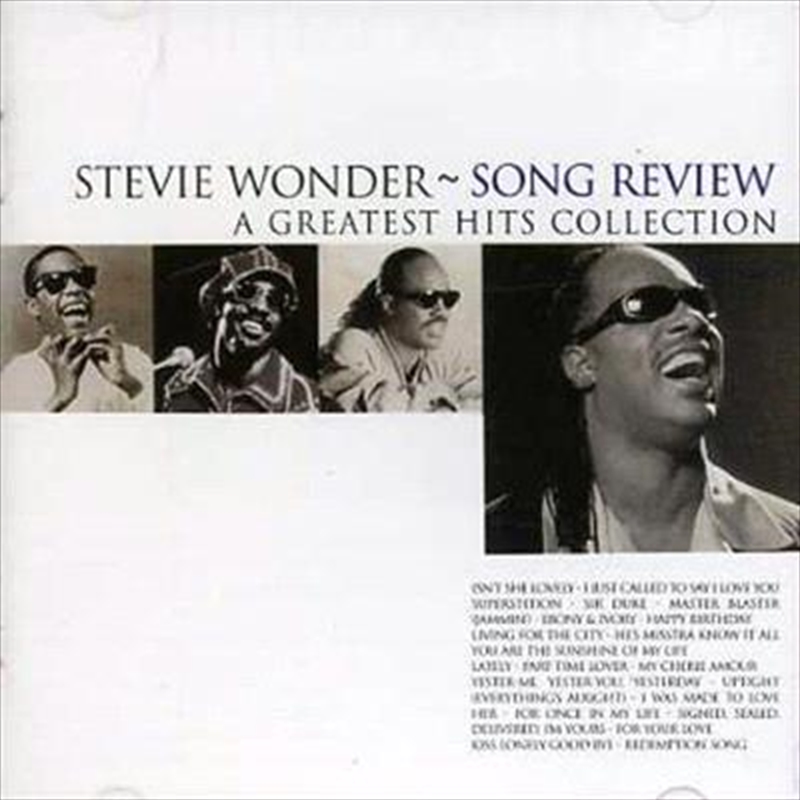 V210-161774-202507021440-00 Song Review Greatest Hits - Wonder, Stevie Cd Album - Image 1