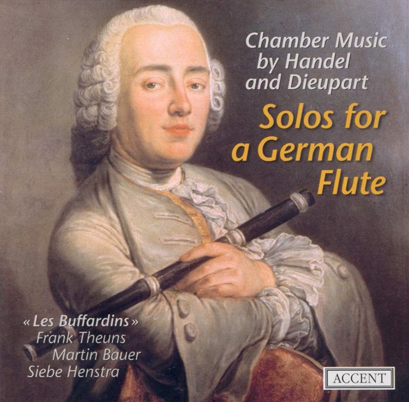 V210-2145229-202507030825-00 Solos For A German Flute - Frank Theuns (Traverse Flute), Les Cd Album - Image 1