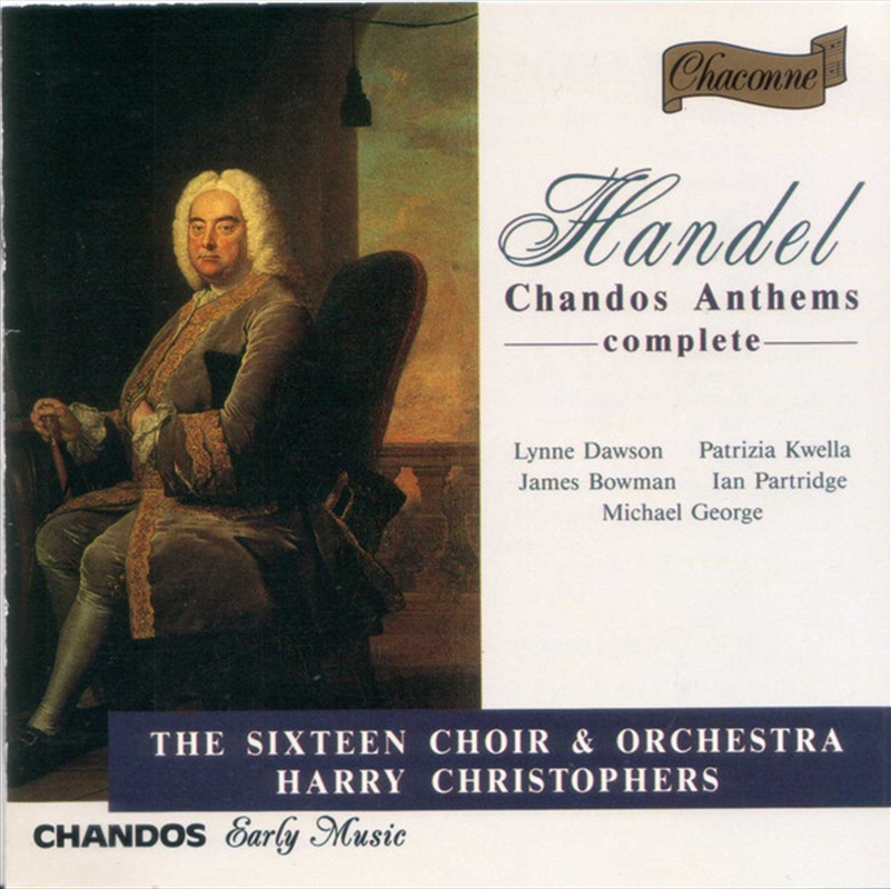 V210-2150937-202507030745-00 Handel: Chandos Anthems No1-11 - Christophers: Sixteen Cd Album - Image 1