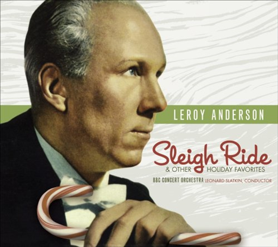 V210-2176038-202507030435-00 Anderson Sleigh Ride And Other - Bbc Concert Orchestra: Leonard Slat Cd Album - Image 1
