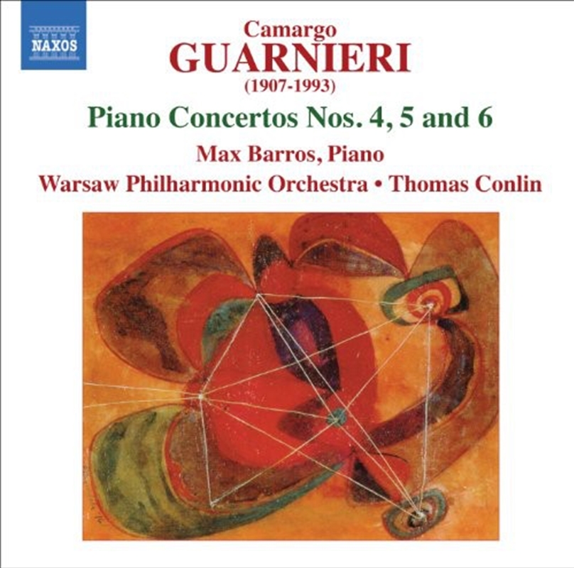 V210-2176766-202507030320-00 Guarnieri Pno Con Nos 4: 6 - Barros: Warsaw Philharmonic Orchest Cd Album - Image 1