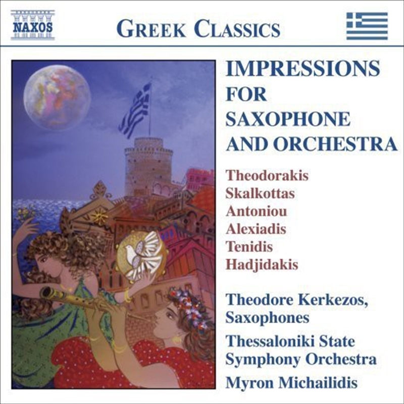 V210-2181140-202507030315-00 Impressions For Saxophone And - Kerkezos, Theodore Cd Album - Image 1