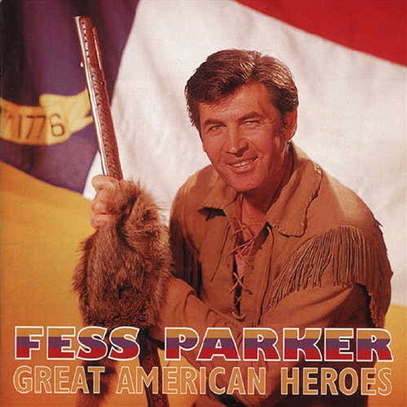 V210-2291280-202507030710-00 Great American Heroes - Parker, Fess Cd Album - Image 1