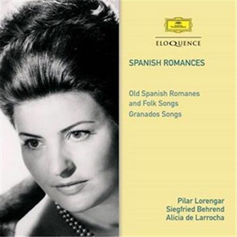 V210-2335055-202507021735-00 Spanish Romances - Lorengar, Pilar Cd Album - Image 1