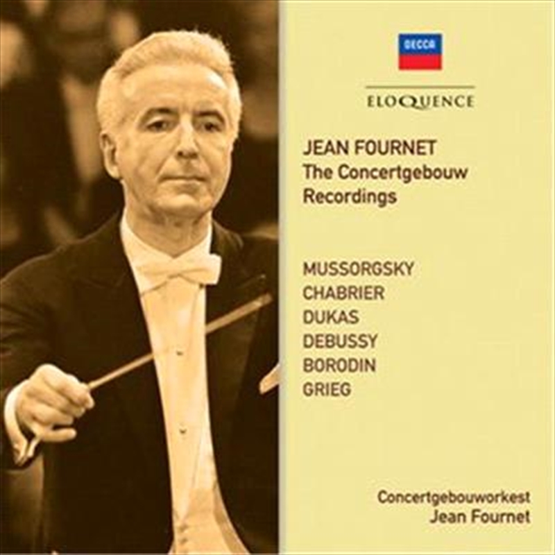 V210-2373590-202507021125-00 Jean Fournet: Concertgebouw Re - Fournet, Jean: Concertgebouw Orches Cd Album - Image 1