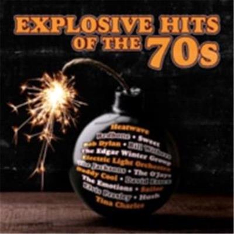 V210-2378992-202507021320-00 Explosive Hits Of The 70S - Various Cd Album - Image 1