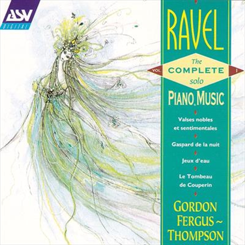 V210-2424820-202507021655-00 Ravel: Complete Music For Solo - Fergus Thompson, Gordon Cd Album - Image 1