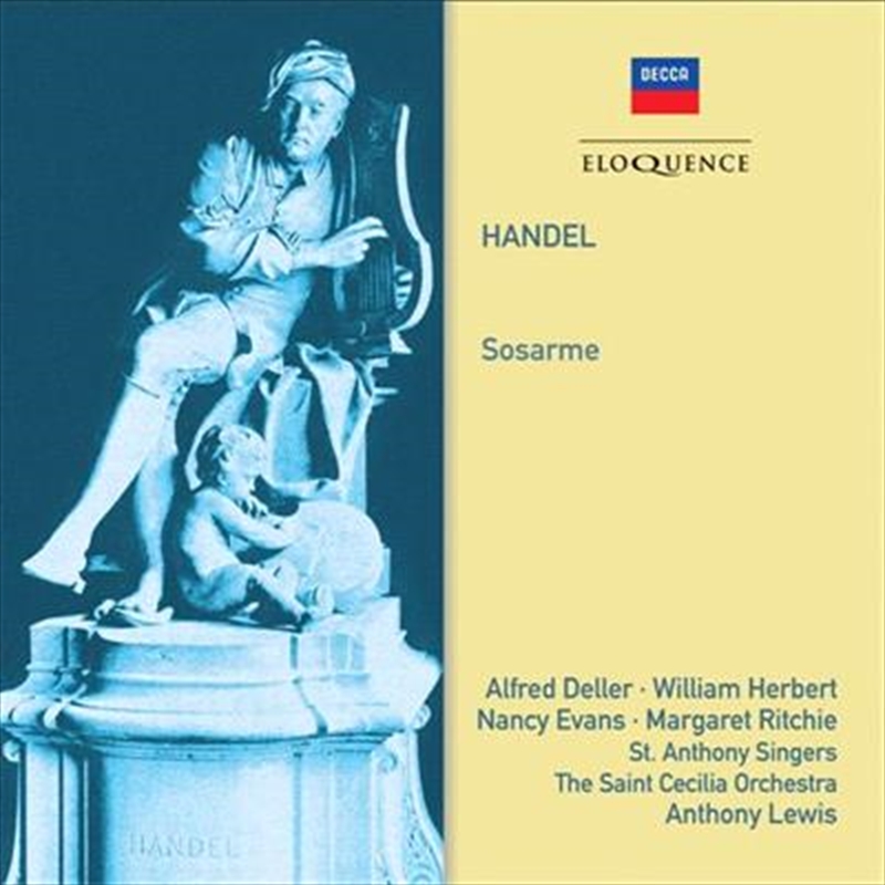 V210-2428817-202507021710-00 Handel: Sosarme - Lewis, Anthony Cd Album - Image 1